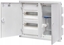 Изображение Eti-Polam Rozdzielnica hybrydowy 2x12 podtynkowy drzwi metalowy biay / IP40 400V AC / ERP12-2-2H MEDIA 001101373