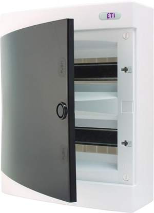 Picture of Eti-Polam Rozdzielnica natynkowa ECT24PT-s 24M IP40 drzwi transparentne 001101069