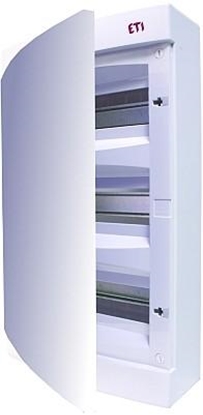 Picture of Eti-Polam Rozdzielnica natynkowa ECT36PO-s 36M IP40 drzwi biae 001101073