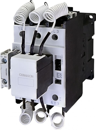 Attēls no Eti-Polam Stycznik kondensatorowy 50kvar 1Z 230V AC CEM65CN.10-230V-50HZ (004649140)