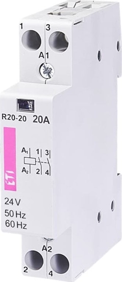 Picture of Eti-Polam Stycznik moduowy 20A 24V AC 2Z 0R R 20-20 24V 002461211