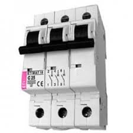Изображение Eti-Polam Wycznik nadprdowy ETIMAT10 3P C 40A 10kA AC - 002135720