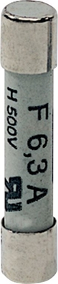Attēls no Eti-Polam Wkadka aparatowa 6,3x32mm 3,15A FF bardzo szybka 500V (006710135)