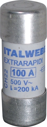 Attēls no Eti-Polam Wkadka bezpiecznikowa cylindryczna 22 x 58mm 63A aR 690V CH22UQ (002645021)