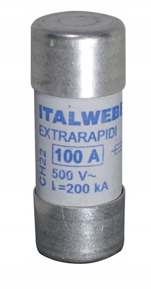 Attēls no Eti-Polam Wkadka bezpiecznikowa cylindryczna 22x58mm 100A aR 690V CH22UQ 002645025