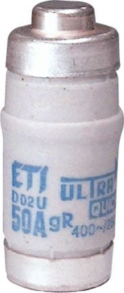 Attēls no Eti-Polam Wkadka bezpiecznikowa D02 35A gR 400V AC/250V DC D02UQ35A (004312003)