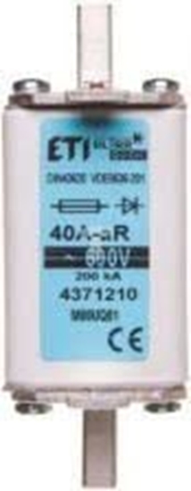Picture of Eti-Polam Wkadka bezpiecznikowa NH00 40A aR 690V M00UQ01 (004371210)