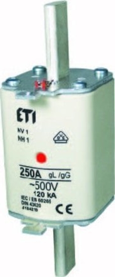 Picture of Eti-Polam Wkadka bezpiecznikowa NH1 gG 125A/500V 004184223