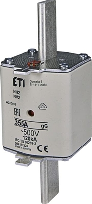 Attēls no Eti-Polam Wkadka bezpiecznikowa NH2 gG 100A/500V 004185240