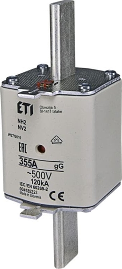 Picture of Eti-Polam Wkadka bezpiecznikowa NH2 gG 100A/500V 004185240