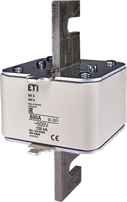 Attēls no Eti-Polam Wkadka bezpiecznikowa NH4 800A gG 500V WT-4 (004116103)