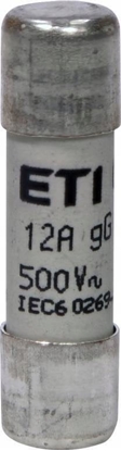 Attēls no Eti-Polam Wkadka topikowa cylindryczna CH10x38 12A/500V 002651018