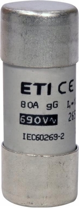 Attēls no Eti-Polam Wkadka topikowa cylindryczna CH22x58 80A/690V 002651049