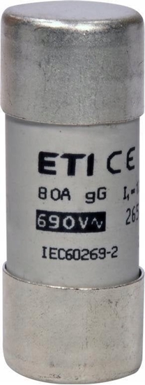 Picture of Eti-Polam Wkadka topikowa cylindryczna CH22x58 80A/690V 002651049