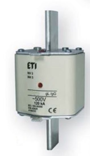 Picture of Eti-Polam Wkadka topikowa WT-3/gG Kombi 500A NH3 gG gL 004186231