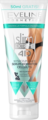 Picture of Eveline 4D slim EXTREME Serum intensywnie wyszczuplajce+ujdrniajce 250ml