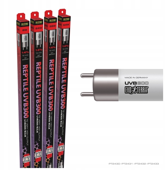 Изображение Exo Terra Reptile UVB300 wietlówka T5 do terrarium, 8 W, 30 cm