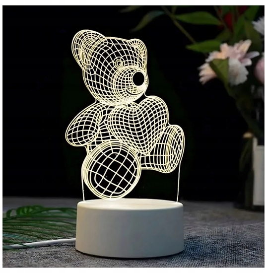 Picture of ExtraLink LAMPKA NOCNA MIO SERCE 3D ILUZJA OPTYCZNA DO SYPIALNI USB