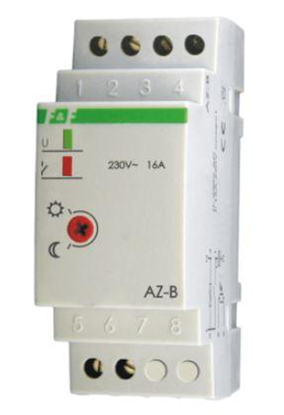 Attēls no F&F Automat zmierzchowy 16A U=12-264AC/DC - AZ-B-UNI