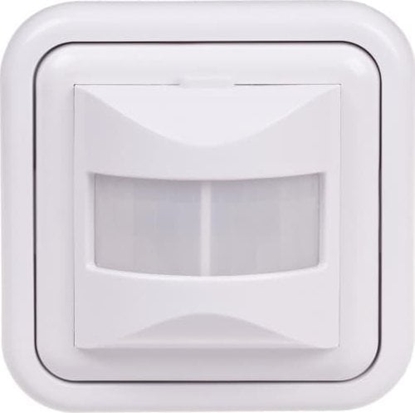 Attēls no F&F Czujnik ruchu PIR 230V AC 160st biay do puszki montaowej fi60 DR-03