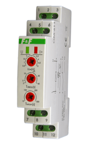 Изображение F&F Ograniczniki poboru mocy do wspópracy z przekadnikiem prdowym - OM-611