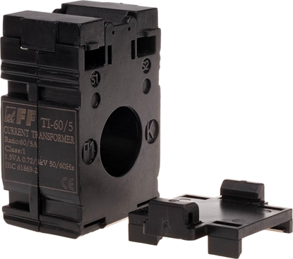 Attēls no F&F Przekadnik prdowy 60/5A rednica 22 kl. 0,5 TI-60-5