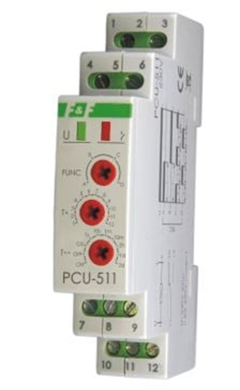 Picture of F&F Przekanik czasowy uniwersalny 230V 8A 1P - PCU-511