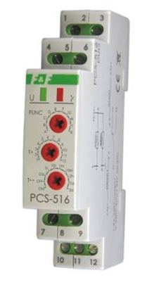 Attēls no F&F Przekanik czasowy wielofunkcyjny 24/230V 8A - PCS-516 DUO