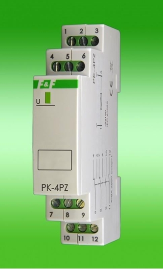 Picture of F&F Przekanik elektromagnetyczny 24V 4x8A - PK4PZ24