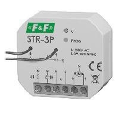 Изображение F&F Sterownik rolet do silników 230V AC STR-3P