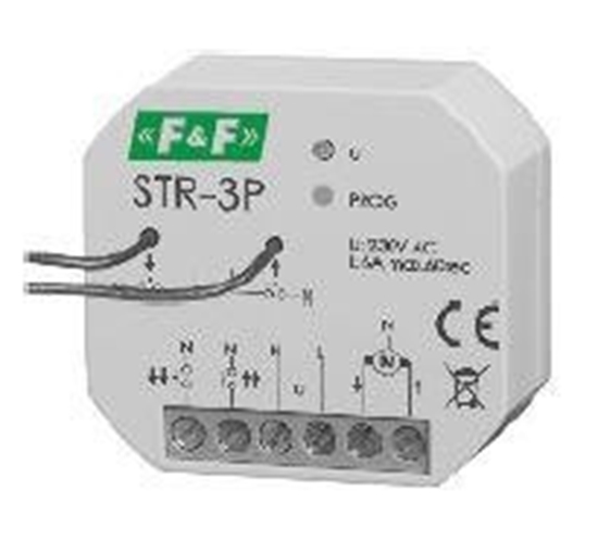 Изображение F&F Sterownik rolet do silników 230V AC STR-3P