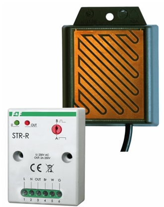 Изображение F&F Sterownik rolet z czujnikiem deszczu STR-R