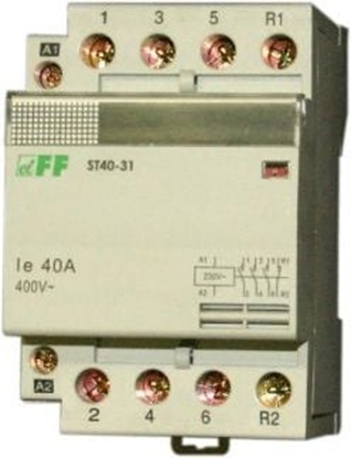 Picture of F&F Stycznik moduowy 40A 3Z 1R 230V AC (ST40-31)