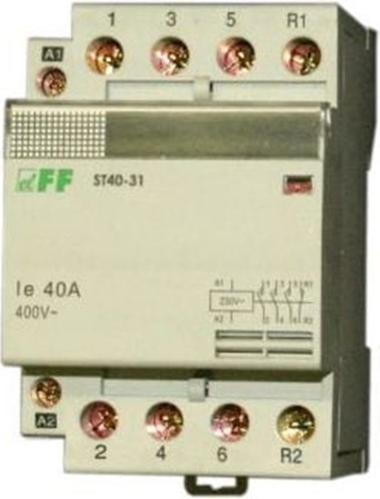 Picture of F&F Stycznik moduowy 40A 4Z 0R 24V AC (ST40-40/24)
