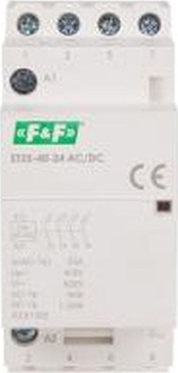 Picture of F&F Stycznik moduowy monta na szynie styki 4xZ 25A 24V DC ST25-40-24V-ACDC