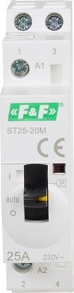 Picture of F&F Stycznik moduowy z ustawieniem rcznym 25A styk 2Z ST25-20M