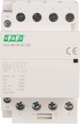 Picture of F&F Stycznik moduowy, monta na szynie, styki 4xNO, 63A, 24V DC ST63-40-24ACDC