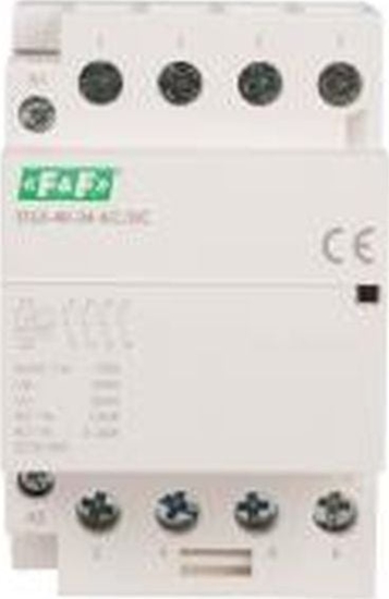 Picture of F&F Stycznik moduowy, monta na szynie, styki 4xNO, 63A, 24V DC ST63-40-24ACDC