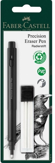 Picture of Faber-Castell FABER-CASTELL gumka Precision Eraser Pen + Refill