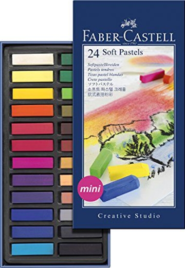 Picture of Faber-Castell Pastele suche mini 24 kolory 128224