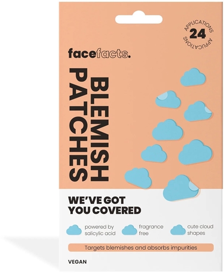 Picture of FACE FACTS Blemish Patches Plastry na wypryski - Clouds - 1 op. - 24 szt.