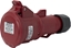 Picture of FAMATEL Gniazdo przenone 16A 4P 400V czerwone IP44 TOP SpeedPRO 23300