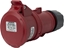 Picture of FAMATEL Gniazdo przenone 16A 5P 400V czerwone IP44 TOP SpeedPRO 23301