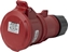 Attēls no FAMATEL Gniazdo przenone 32A 4P 400V czerwone IP44 TOP SpeedPRO 23302