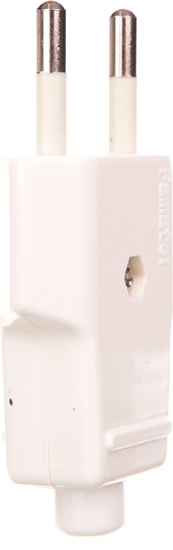 Picture of FAMATEL Wtyczka paska 10A b/u 250V biaa (ZN-11 2,5A)