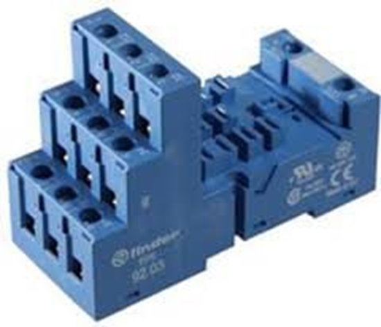 Picture of Finder Gniazdo do serii 62 na szyn DIN (92.03SMA)