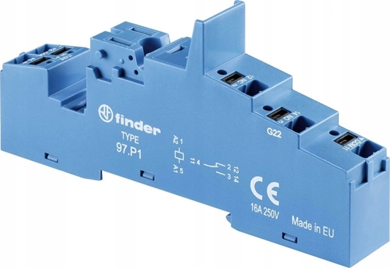 Picture of Finder Gniazdo PUSH-IN do przekanika 46.61 97.P1 SPA