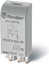 Attēls no Finder Modu EMC LED zielony + dioda 110 - 220V DC polaryzacja A1+ (99.02.9.220.99)