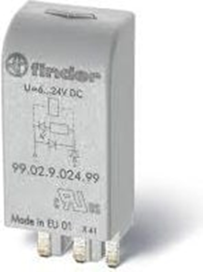 Picture of Finder Modu sygnalizacyjny LED zielony 6-24V AC/DC (99.02.0.024.59)