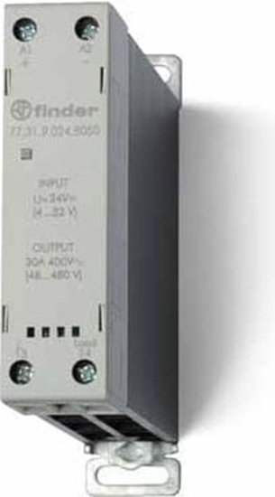 Picture of Finder Moduowy przekanik SSR na szyn DIN 1Z 30A 60 - 240V AC zaczanie w zerze sterowanie 230V (77.31.8.230.8050)